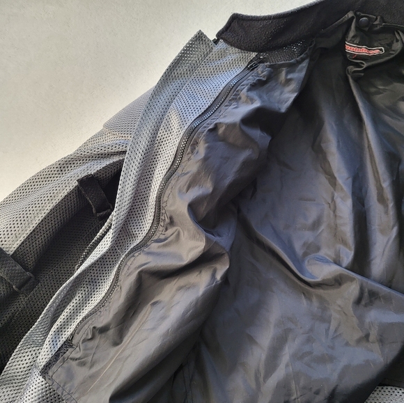 Motoboss Heavy Duty Motorcycle Jacket with Padding Men's Size Large - Picture 8 of 15